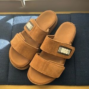 Ugg size 8.  Worn only a few times around the house.